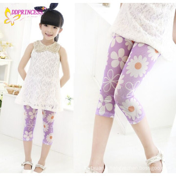 Heated Wholesale Girl Floral Casual Kids Printed Pants